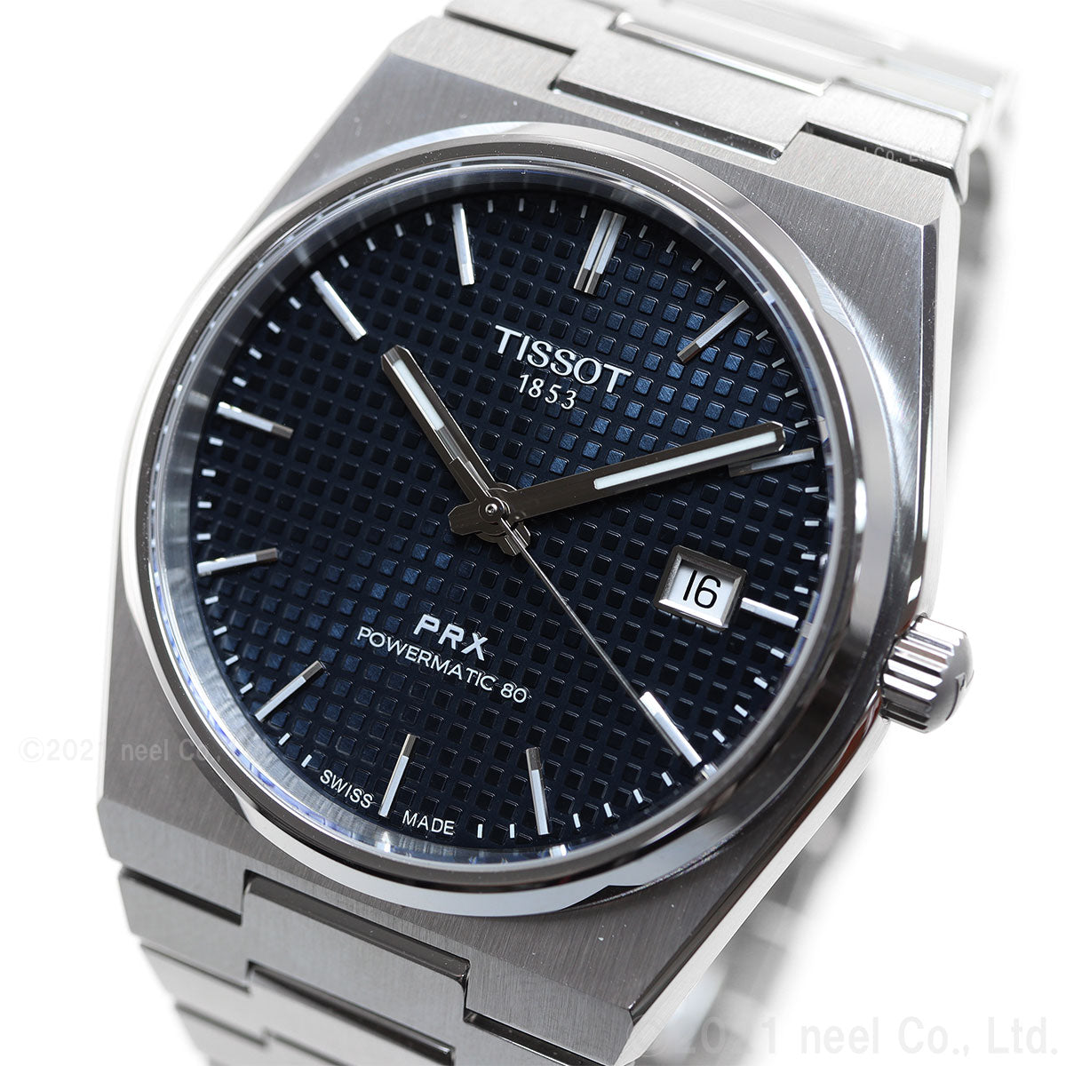 ティソ メンズ 腕時計 TISSOT PRX オートマティック 自動巻 T137.407.11.041.00 AUTOMATIC ブルー シルバー【60回分割手数料無料!】