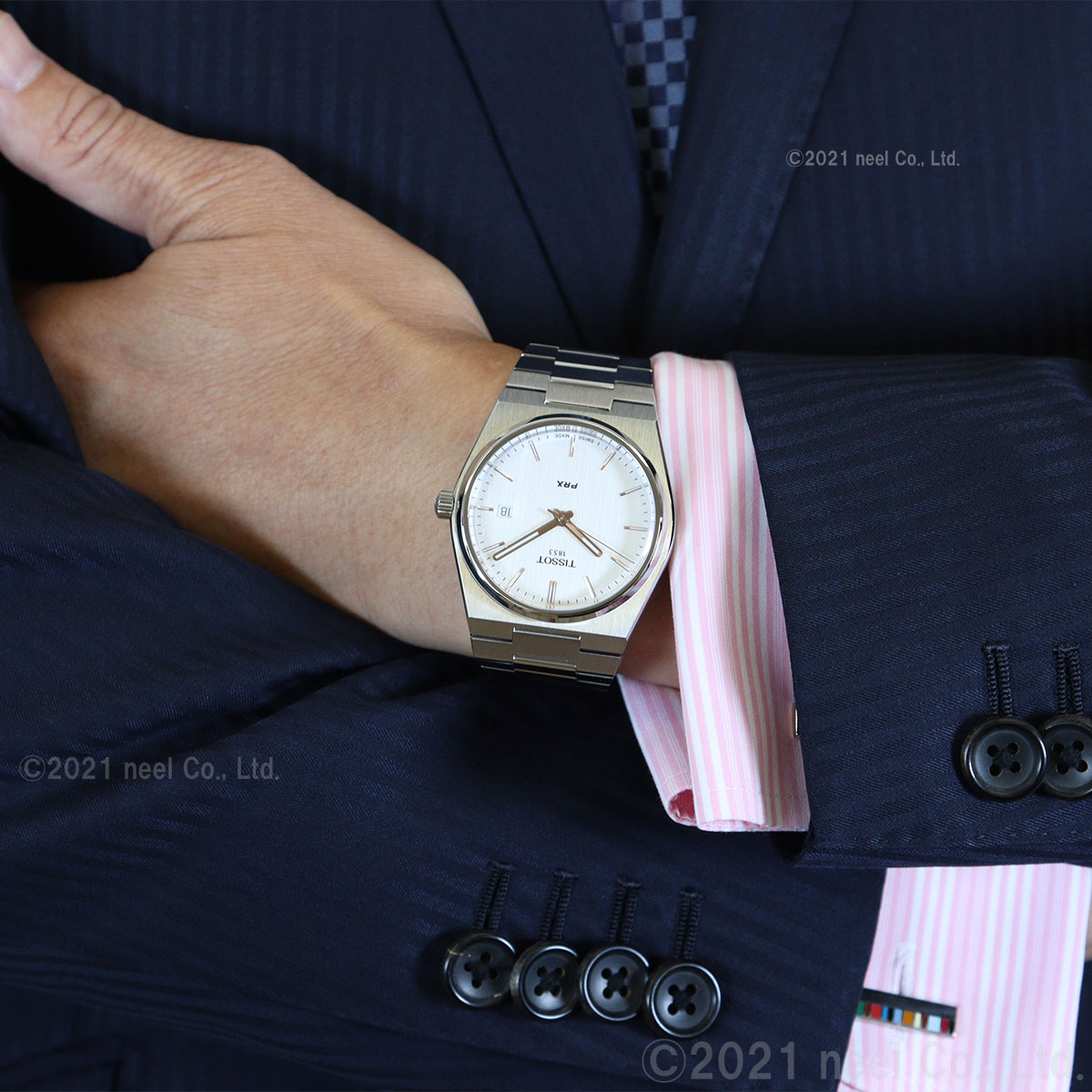 ティソ TISSOT 腕時計 メンズ PRX ピーアールエックス T137.410.11.031.00