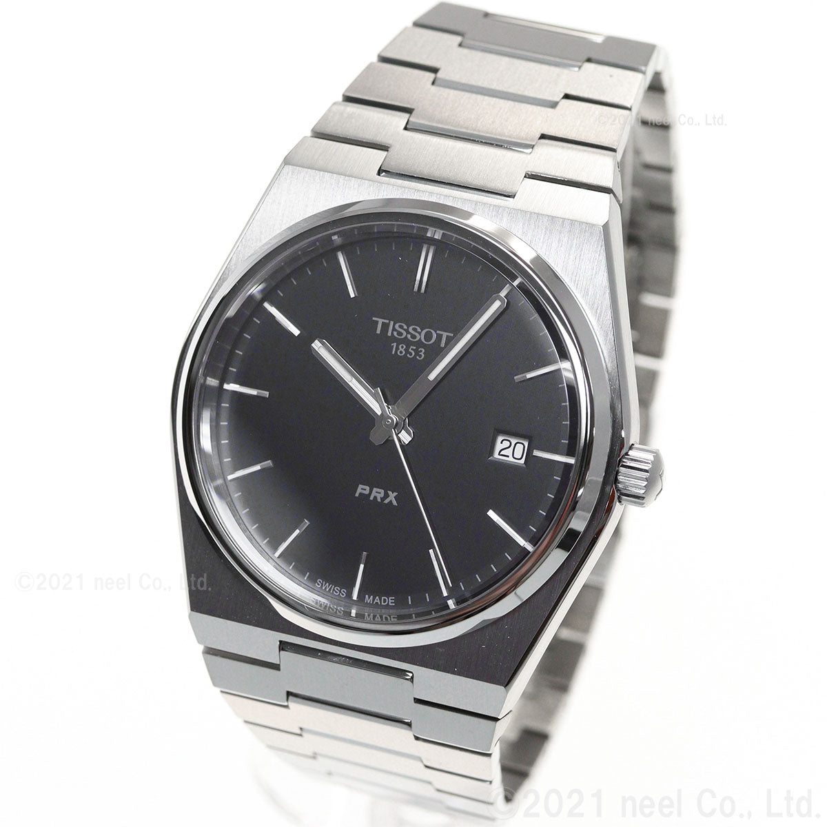 ティソ TISSOT 腕時計 メンズ PRX ピーアールエックス T137.410.11.051.00