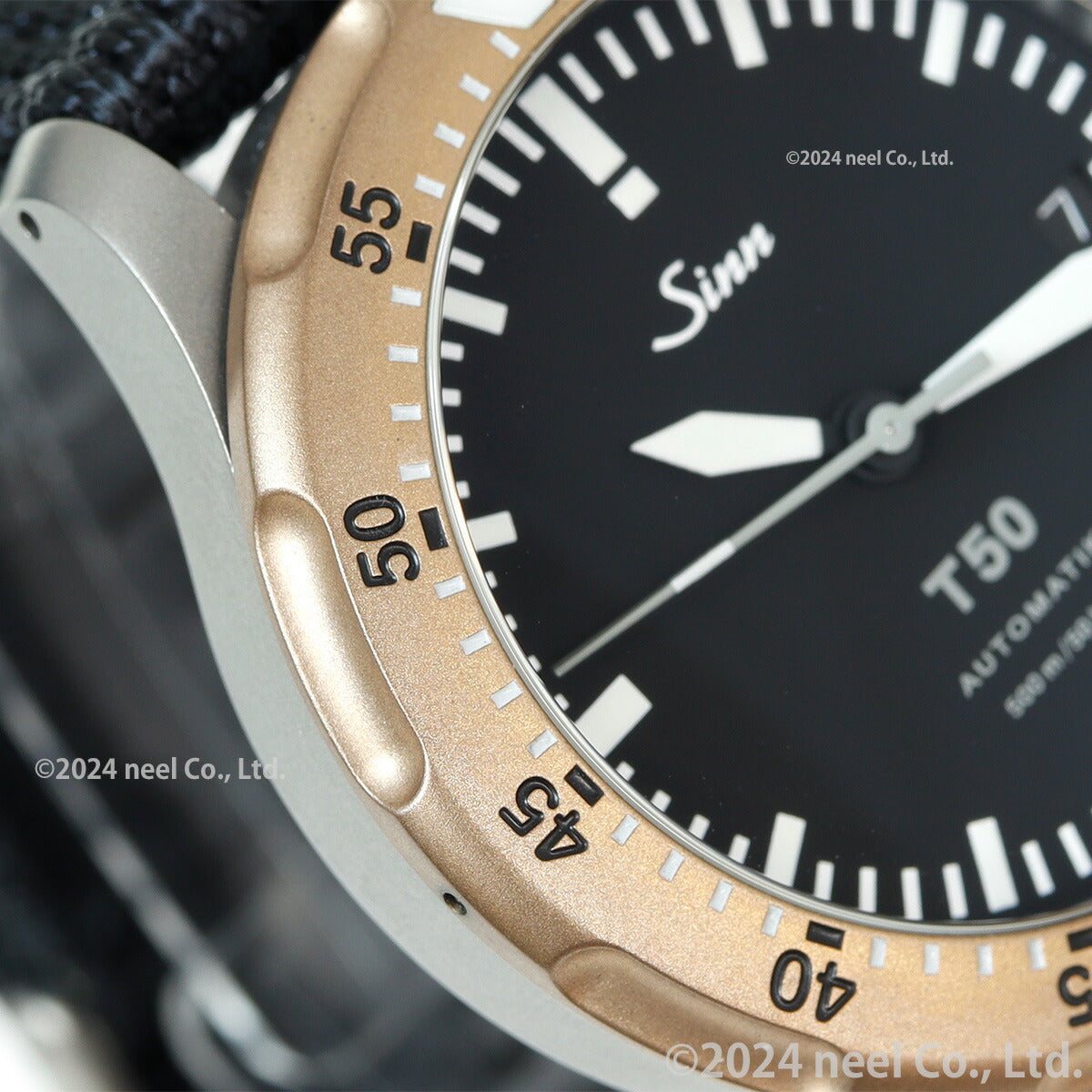 Sinn ジン T50.GBDR 自動巻き 腕時計 メンズ Diving Watches ダイバーズウォッチ テキスタイルストラップ ドイツ製【60回分割手数料無料!】