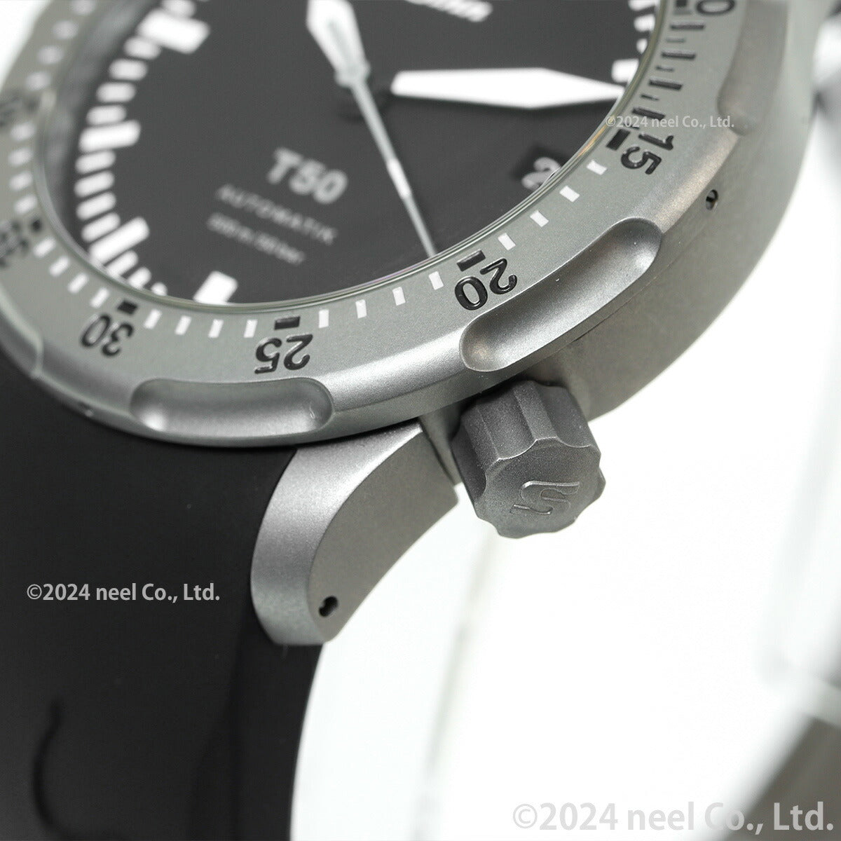 Sinn ジン T50 自動巻き 腕時計 メンズ Diving Watches ダイバーズウォッチ シリコンストラップ ブラック ドイツ製【60回分割手数料無料!】