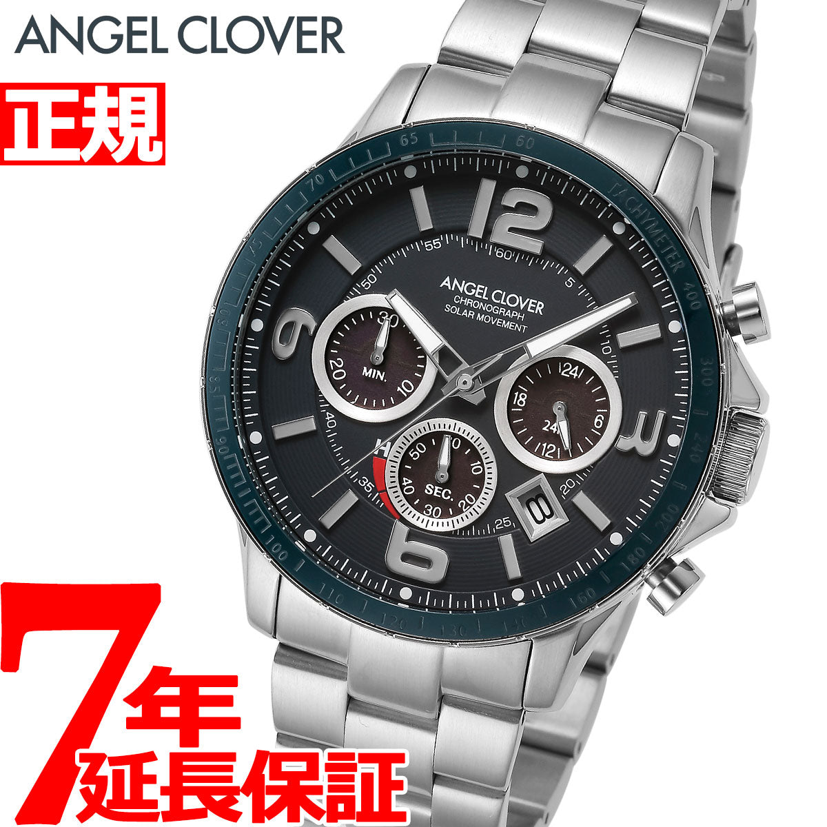 エンジェルクローバー ANGEL CLOVER ソーラー 腕時計 メンズ タイムクラフトソーラー TIME CRAFT SOLAR クロノグラフ  TCS44SNV