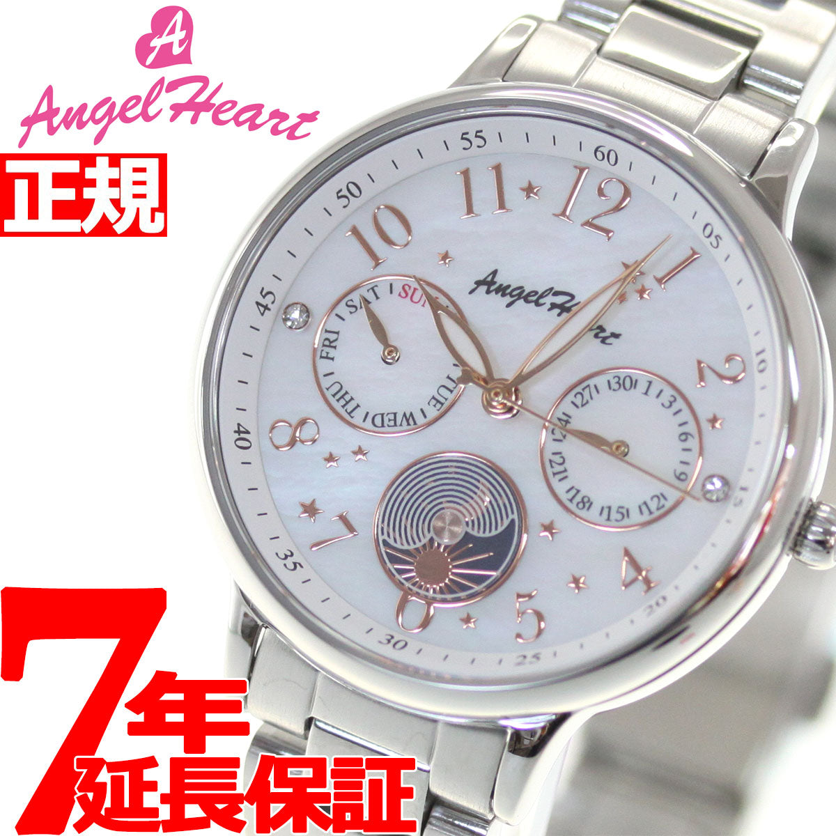 エンジェル ハート Angel Heart 腕時計 レディース TT33SS-HK トゥインクルタイム パールダイヤル