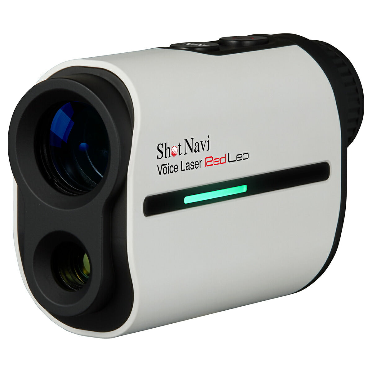 ショットナビ Shot Navi ボイスレーザー レッドレオ Voice Laser Red Leo ゴルフ レーザー 距離測定器 距離計測器 ホワイト