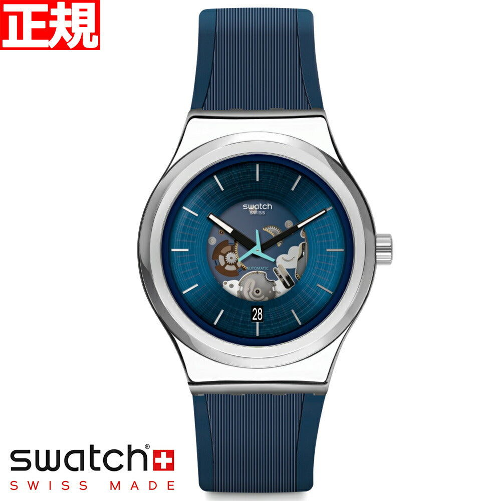【両面スケルトン】swatch AUTOMATIC Swiss 腕時計
