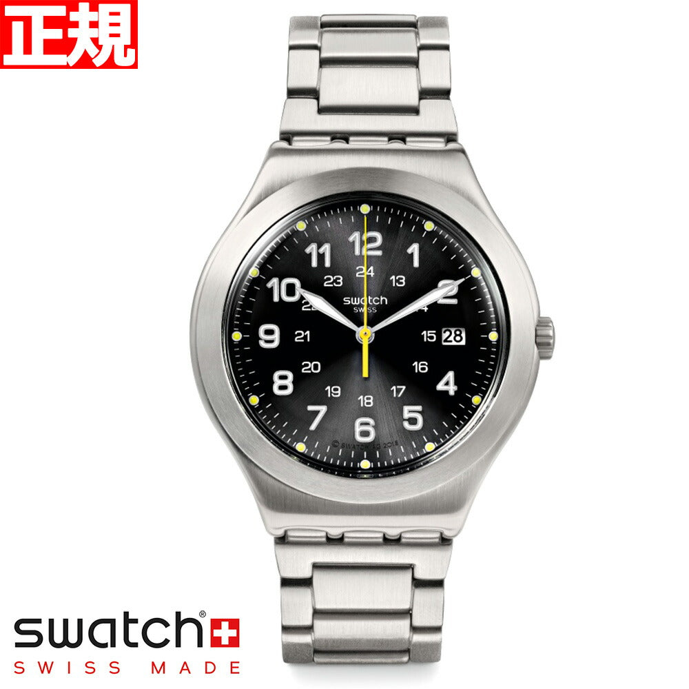 swatch スウォッチ 腕時計 メンズ レディース アイロニー ビッグクラシック ハッピー・ジョー・ライム Irony Big Classic HAPPY JOE LIME YWS439GC