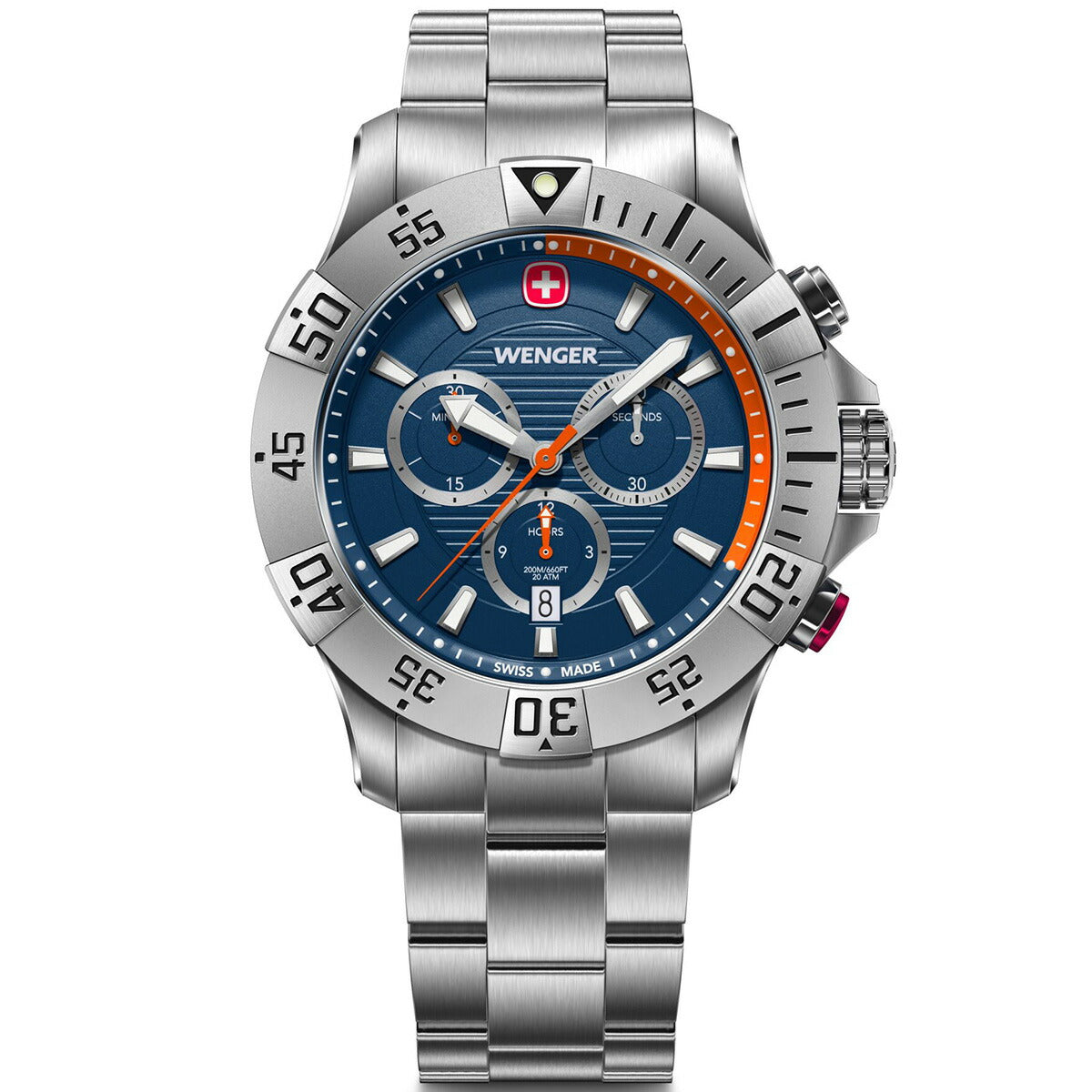 ウェンガー WENGER Seaforce Chrono シーフォース クロノグラフ 腕時計 メンズ 01.0643.125