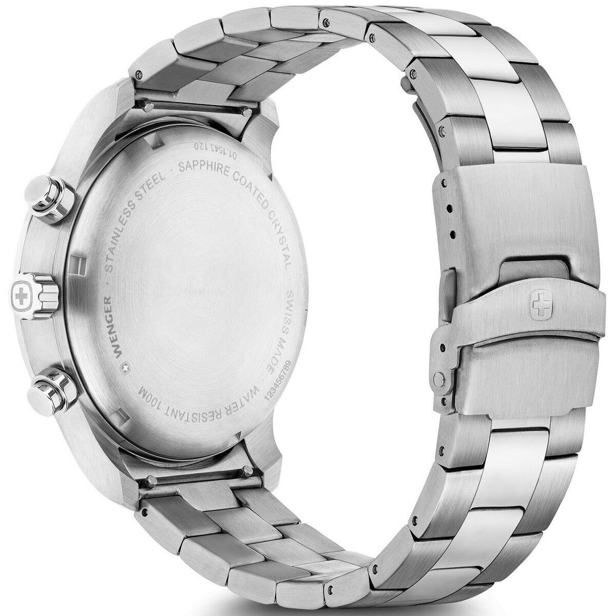 ウェンガー WENGER Attitude Chrono アティテュード クロノグラフ 腕時計 メンズ 01.1543.120