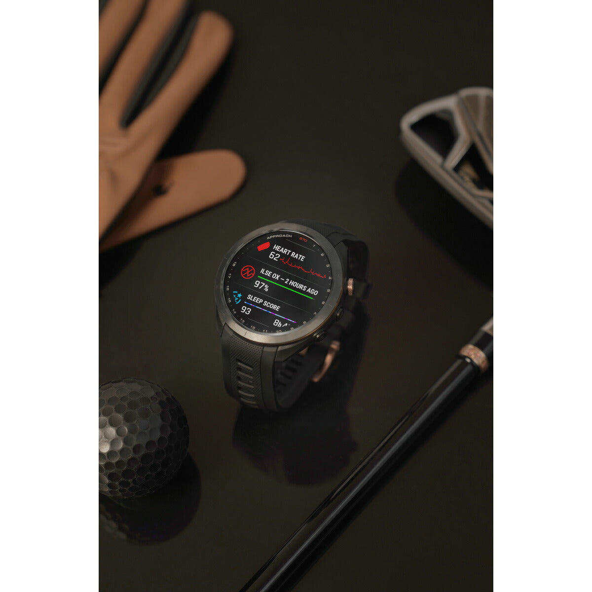 ガーミン GARMIN Approach S70 アプローチ S70 47mm ブラック ブロンズ エディション スマートウォッチ ウェアラブル ゴルフ 010-02746-71 腕時計 メンズ レディース【2024 新作】