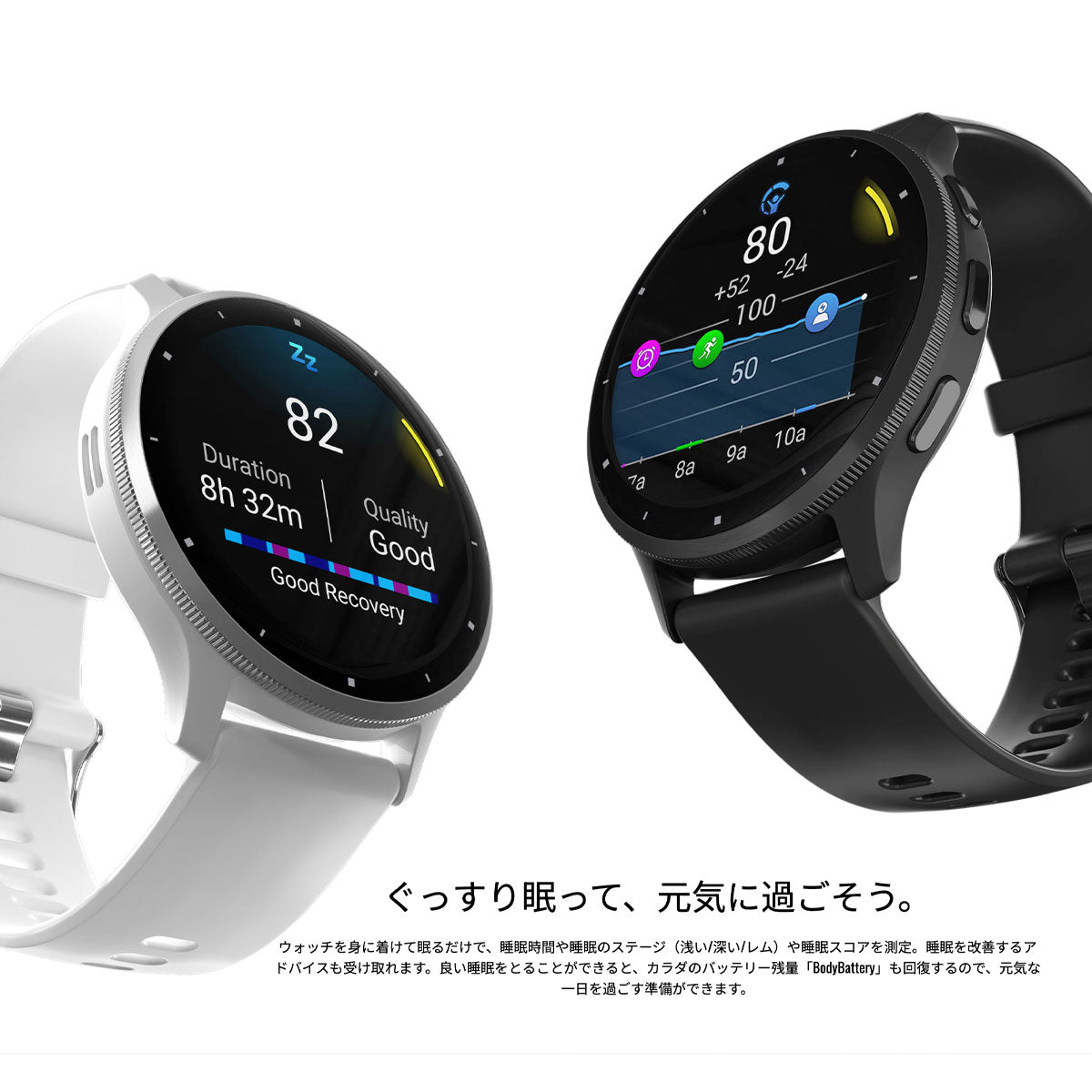 ガーミン GARMIN Venu 3 ヴェニュー 3 GPS スマートウォッチ ライフログ フィットネス 腕時計 メンズ レディース 010-02784-41 Black/Slate