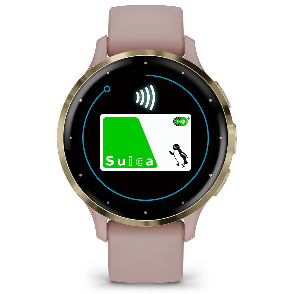 ガーミン GARMIN Venu 3S ヴェニュー 3S GPS スマートウォッチ ライフログ フィットネス 腕時計 レディース 010-02785-43 Pink Dawn/Peach Gold