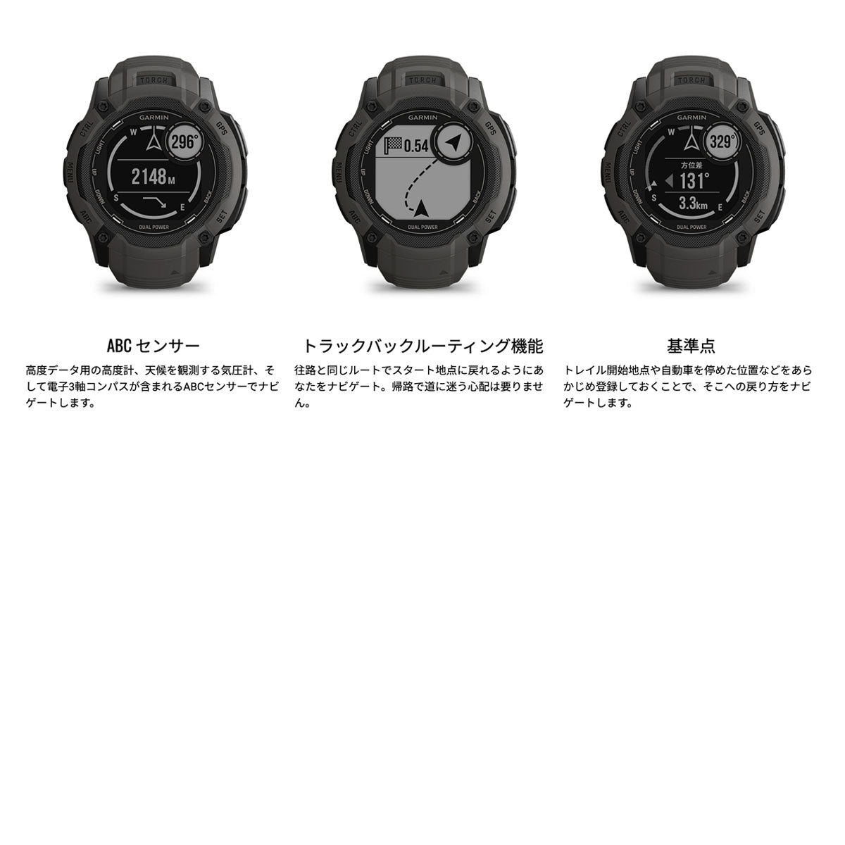 ガーミン GARMIN Instinct 2X Dual Power インスティンクト2X デュアルパワー 010-02805-52 GPS スマートウォッチ アウトドア 腕時計 メンズ レディース Moss