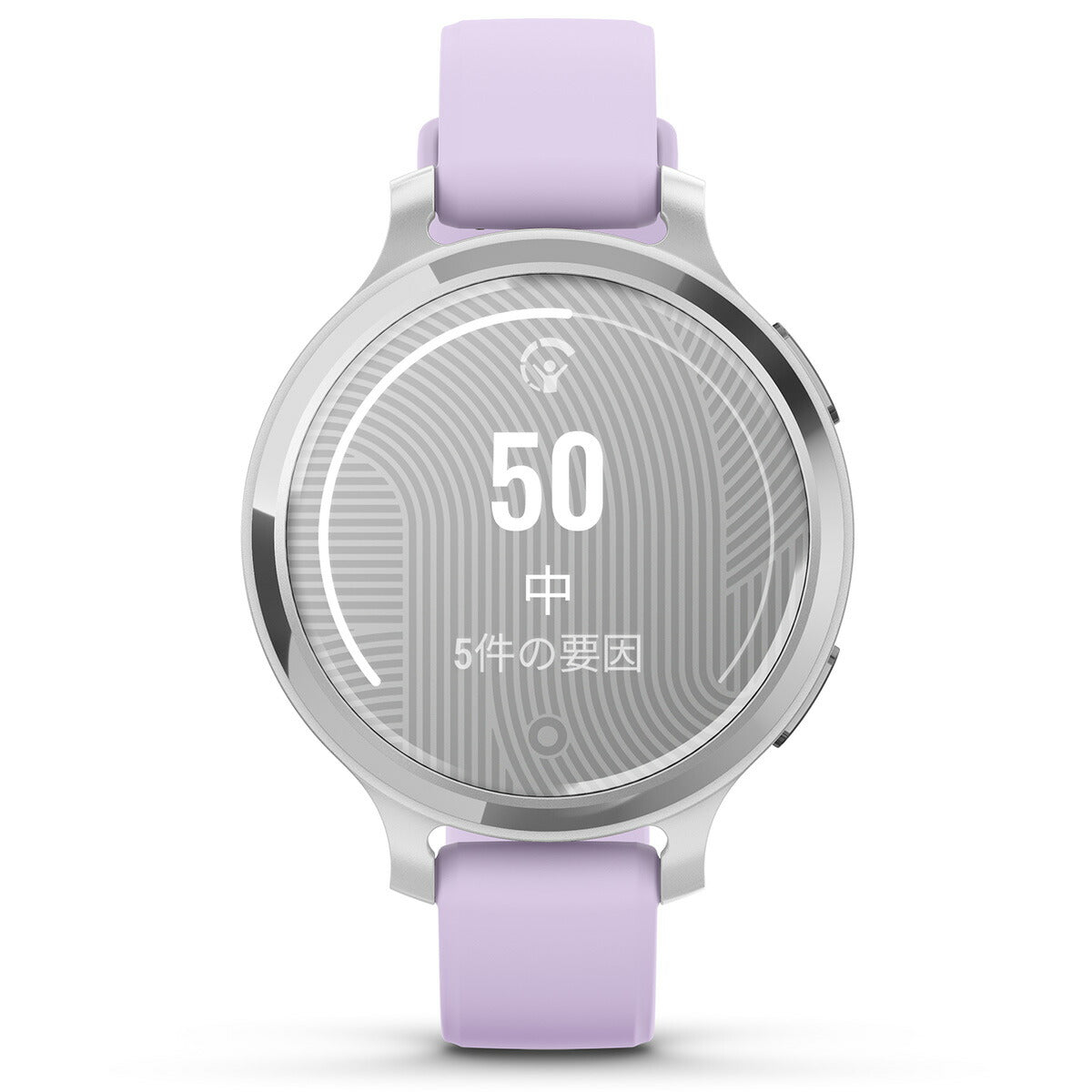 ガーミン GARMIN Lily 2 Active リリー2 アクティブ GPS スマートウォッチ ウェアラブル 腕時計 レディース 010-02891-41 Jasmine Purple / Silver【2024 新作】