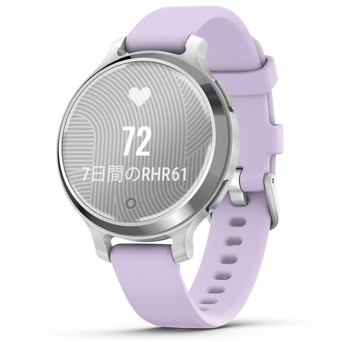 ガーミン GARMIN Lily 2 Active リリー2 アクティブ GPS スマートウォッチ ウェアラブル 腕時計 レディース 010-02891-41 Jasmine Purple / Silver【2024 新作】