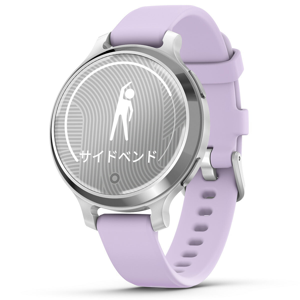 ガーミン GARMIN Lily 2 Active リリー2 アクティブ GPS スマートウォッチ ウェアラブル 腕時計 レディース 010-02891-41 Jasmine Purple / Silver【2024 新作】