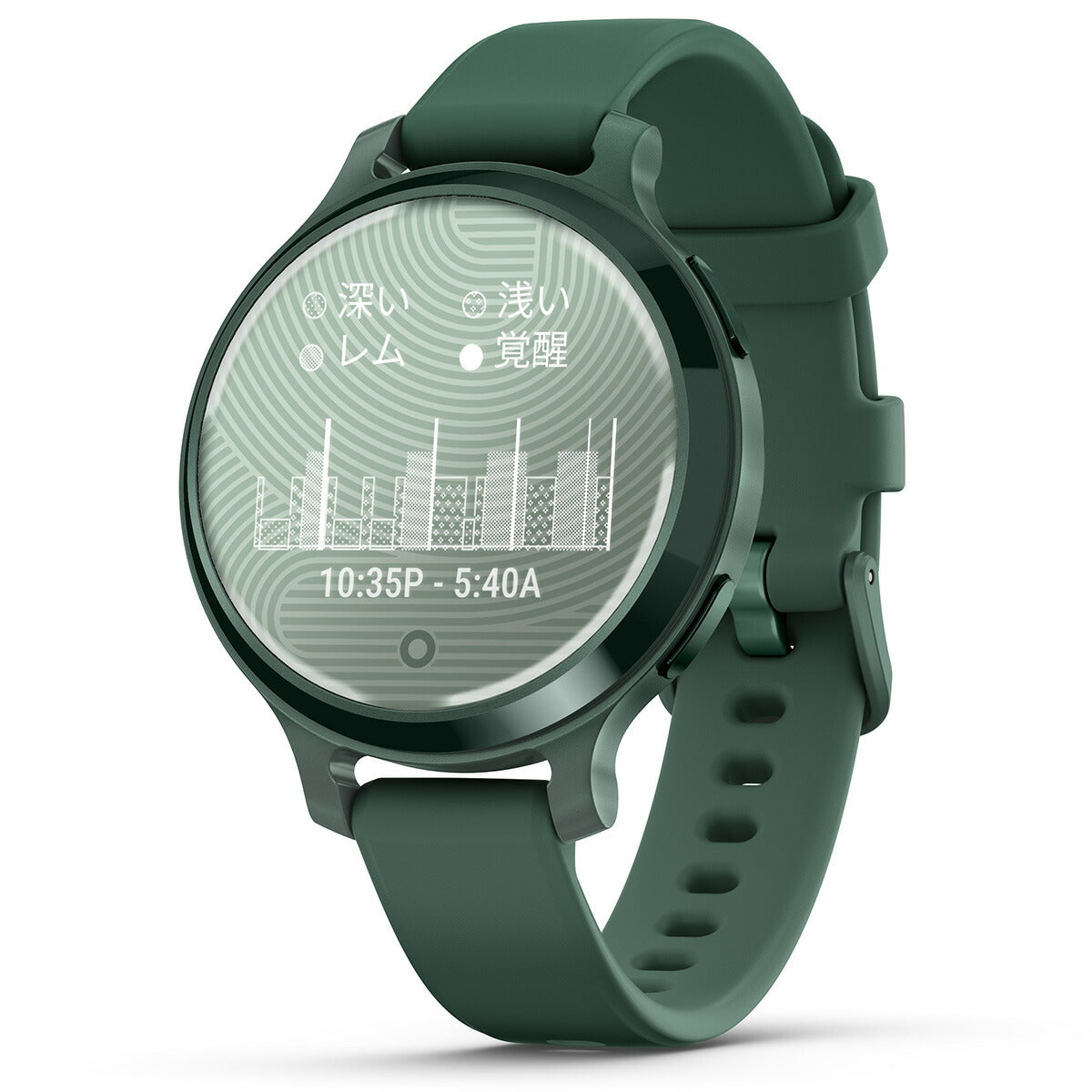 ガーミン GARMIN Lily 2 Active リリー2 アクティブ GPS スマートウォッチ ウェアラブル 腕時計 レディース 010-02891-42 Jasper Green / Metallic Green【2024 新作】