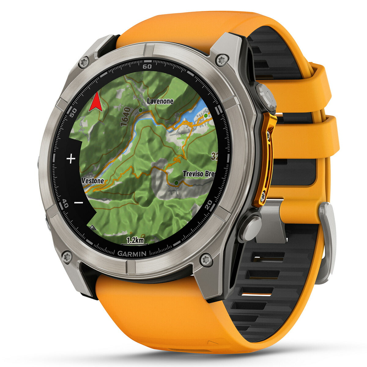 ガーミン GARMIN fenix 8 AMOLED 51mm フェニックス8 アモレッド 51ミリ GPS スマートウォッチ 腕時計 010-02905-50 Ti / Orange【2024 新作】