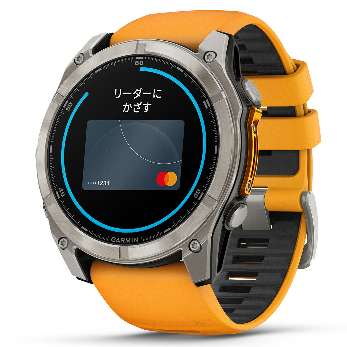 ガーミン GARMIN fenix 8 AMOLED 51mm フェニックス8 アモレッド 51ミリ GPS スマートウォッチ 腕時計 010-02905-50 Ti / Orange【2024 新作】