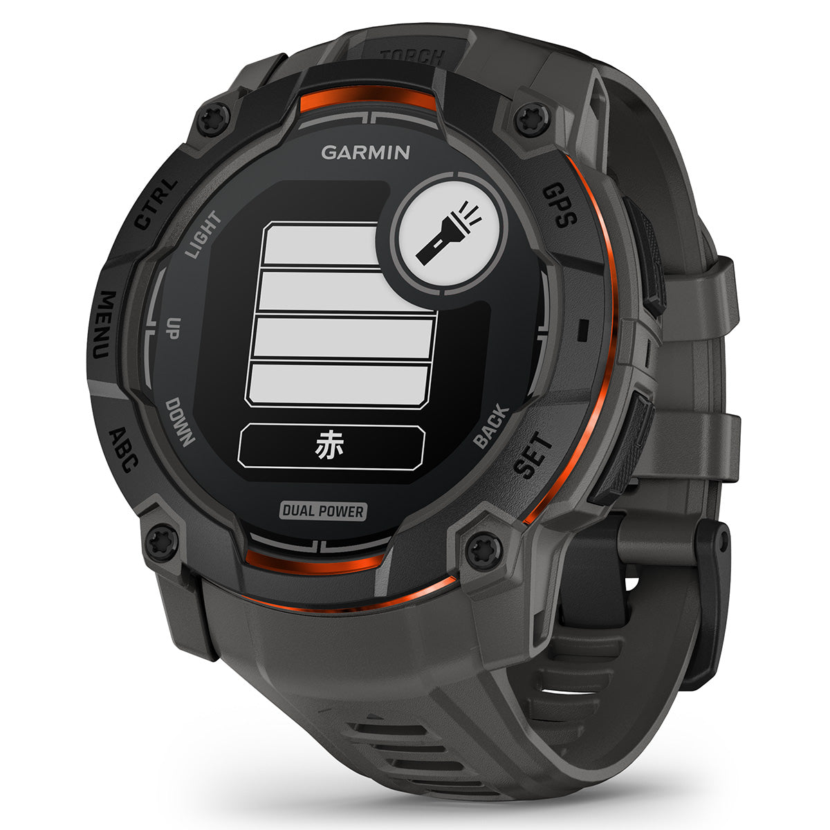 ガーミン GARMIN Instinct 3 Dual Power 50mm インスティンクト3 デュアルパワー 50ミリ GPS スマートウォッチ アウトドア 腕時計 010-02935-30 Black/Charcoal【2025 新作】