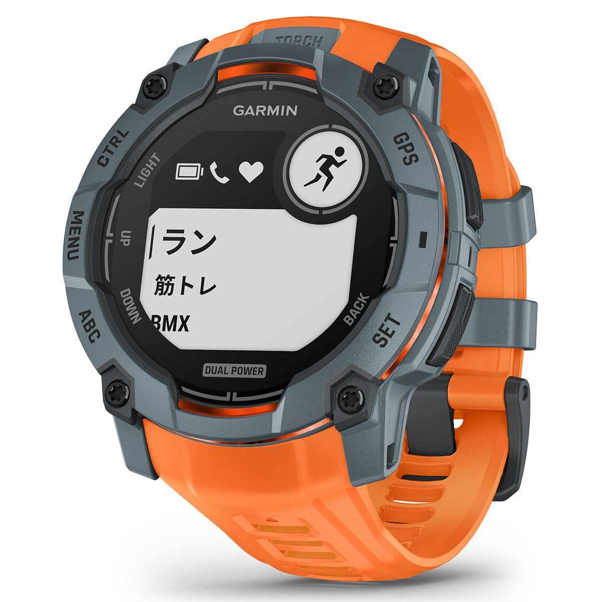 ガーミン GARMIN Instinct 3 Dual Power 50mm インスティンクト3 デュアルパワー 50ミリ GPS スマートウォッチ アウトドア 腕時計 010-02935-31 Twilight/Solstice【2025 新作】