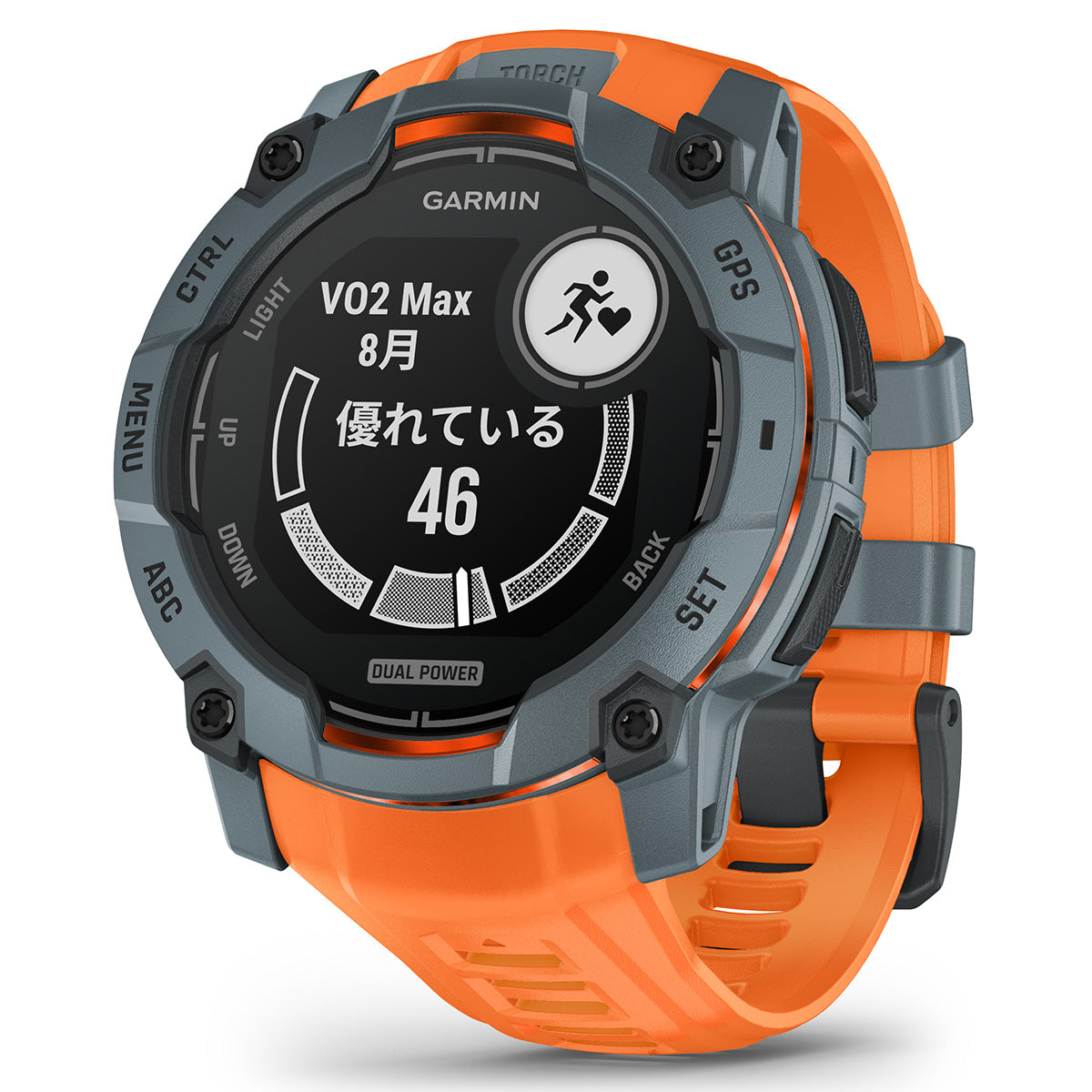 ガーミン GARMIN Instinct 3 Dual Power 50mm インスティンクト3 デュアルパワー 50ミリ GPS スマートウォッチ アウトドア 腕時計 010-02935-31 Twilight/Solstice【2025 新作】