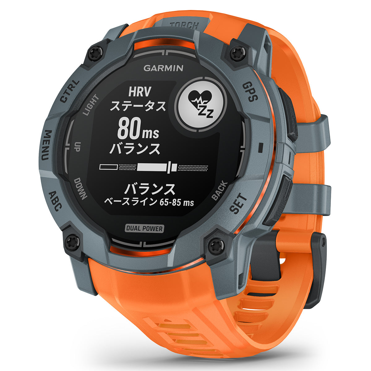 ガーミン GARMIN Instinct 3 Dual Power 50mm インスティンクト3 デュアルパワー 50ミリ GPS スマートウォッチ アウトドア 腕時計 010-02935-31 Twilight/Solstice【2025 新作】