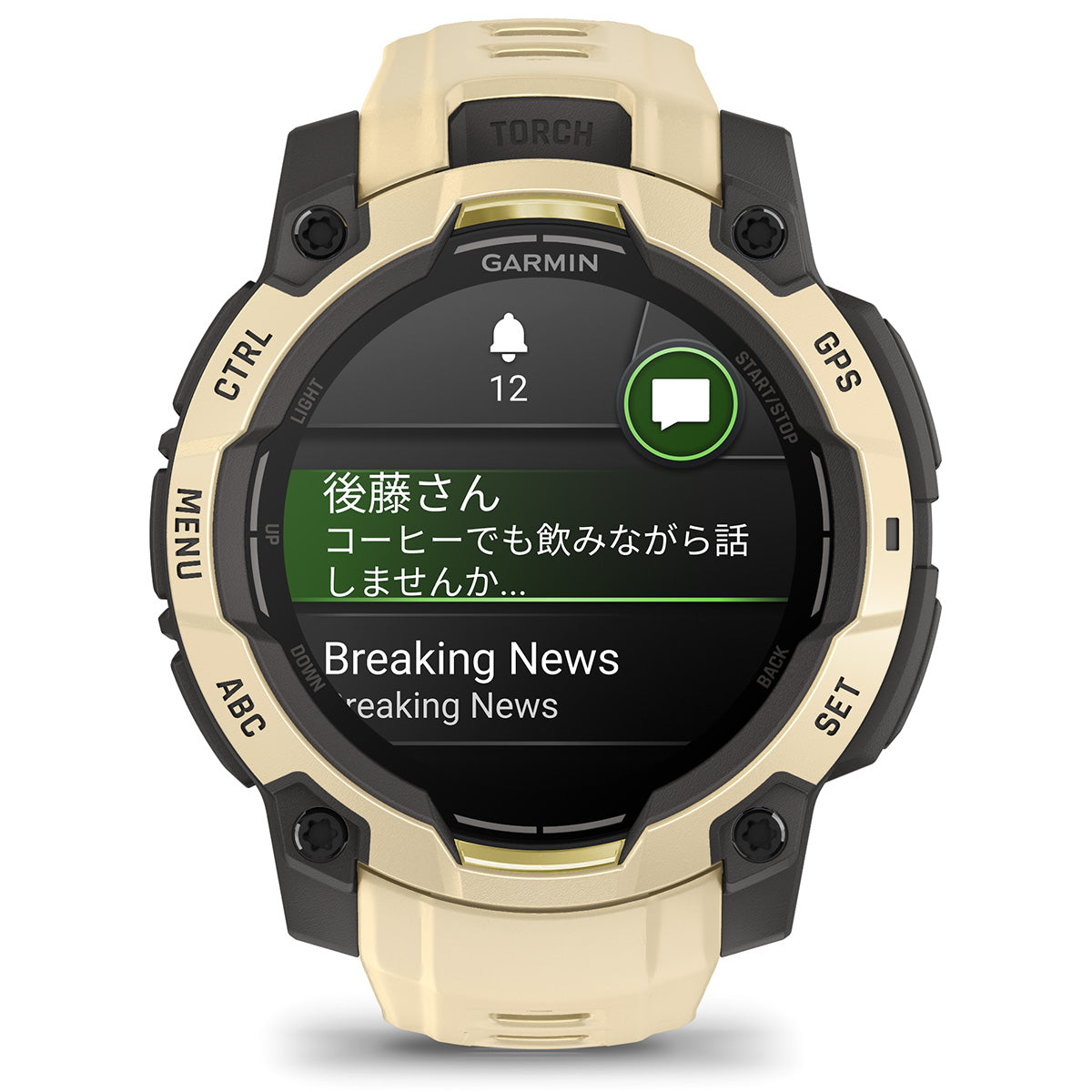 ガーミン GARMIN Instinct 3 AMOLED 45mm インスティンクト3 アモレッド GPS スマートウォッチ アウトドア 腕時計 010-02936-32 Citrine【2026 新作】