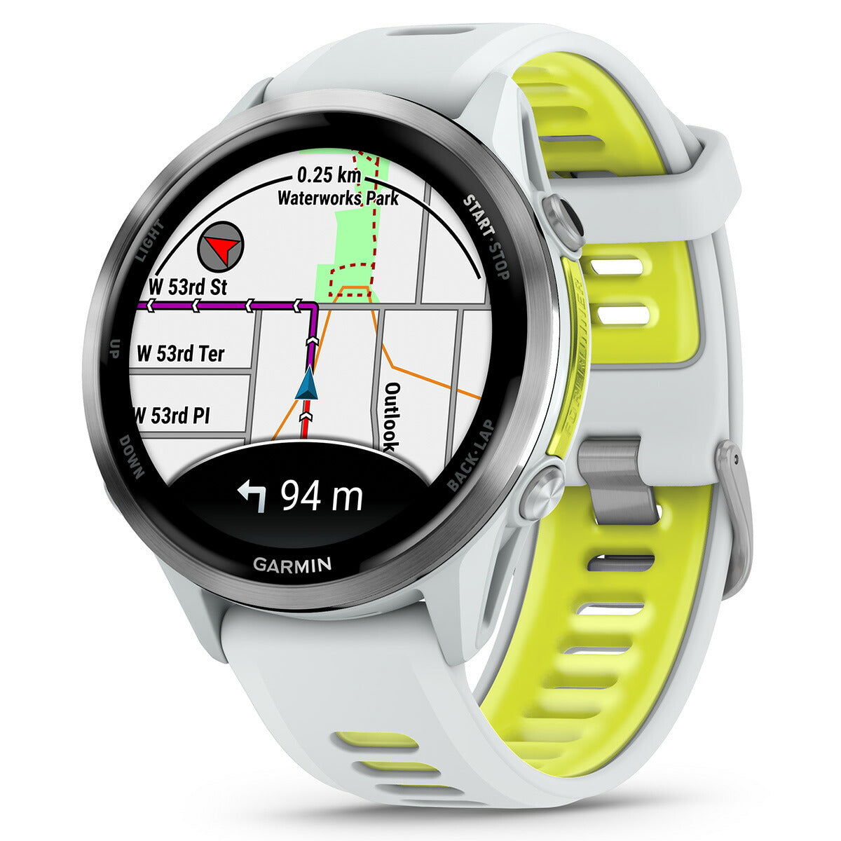 ガーミン GARMIN Forerunner 970 フォアランナー 970 GPS ランニング スマートウォッチ 010-02969-51 腕時計 メンズ レディース White/Amp Yellow【2025 新作】