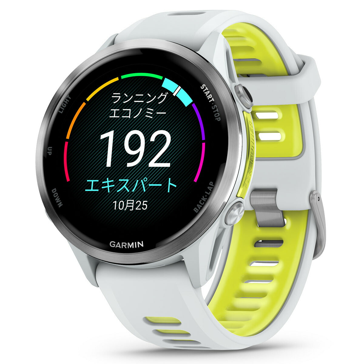 ガーミン GARMIN Forerunner 970 フォアランナー 970 GPS ランニング スマートウォッチ 010-02969-51 腕時計 メンズ レディース White/Amp Yellow【2025 新作】