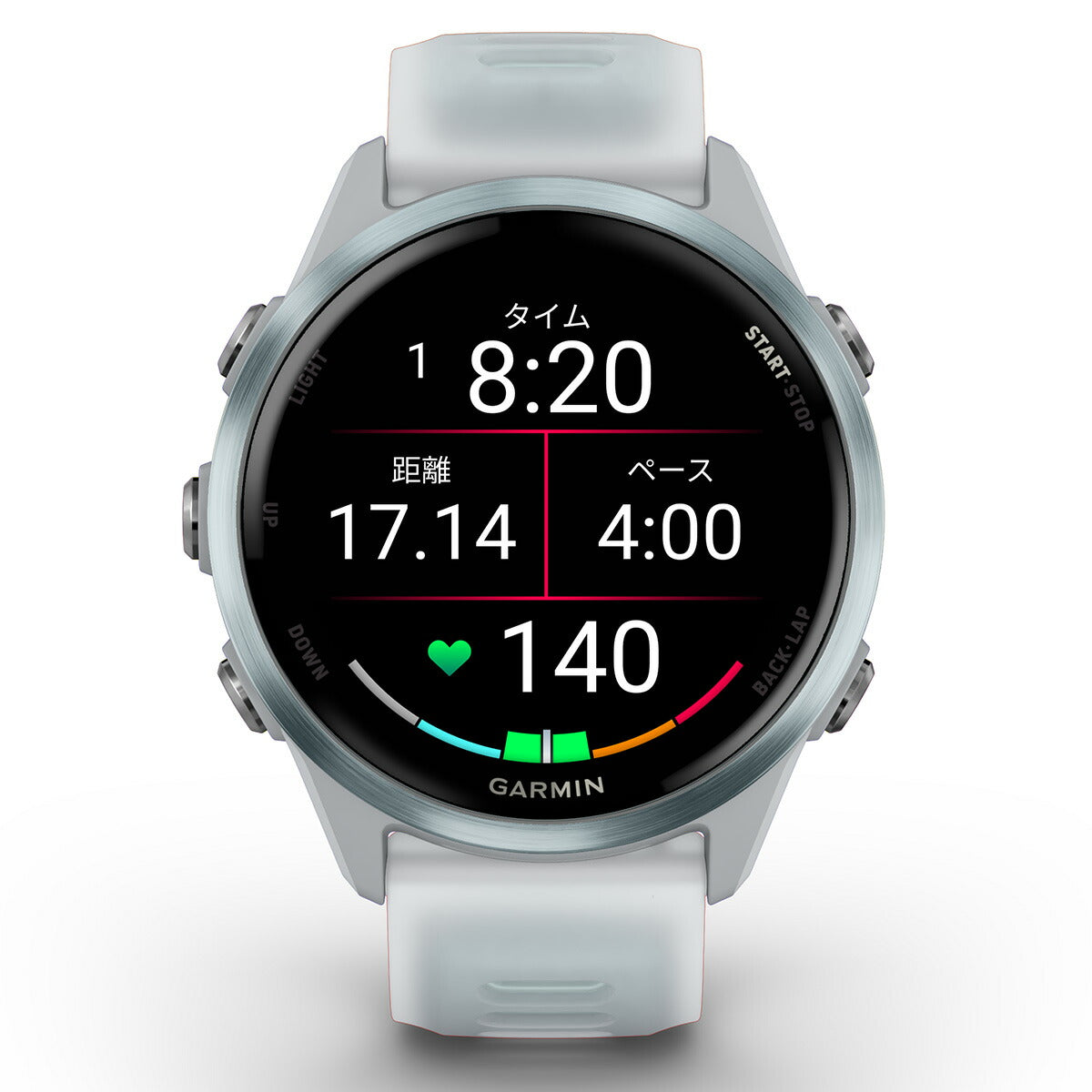 ガーミン GARMIN Forerunner 570 42mm フォアランナー 570 42mm GPS ランニング スマートウォッチ 010-02970-31 腕時計 メンズ レディース White/Cloud【2025 新作】