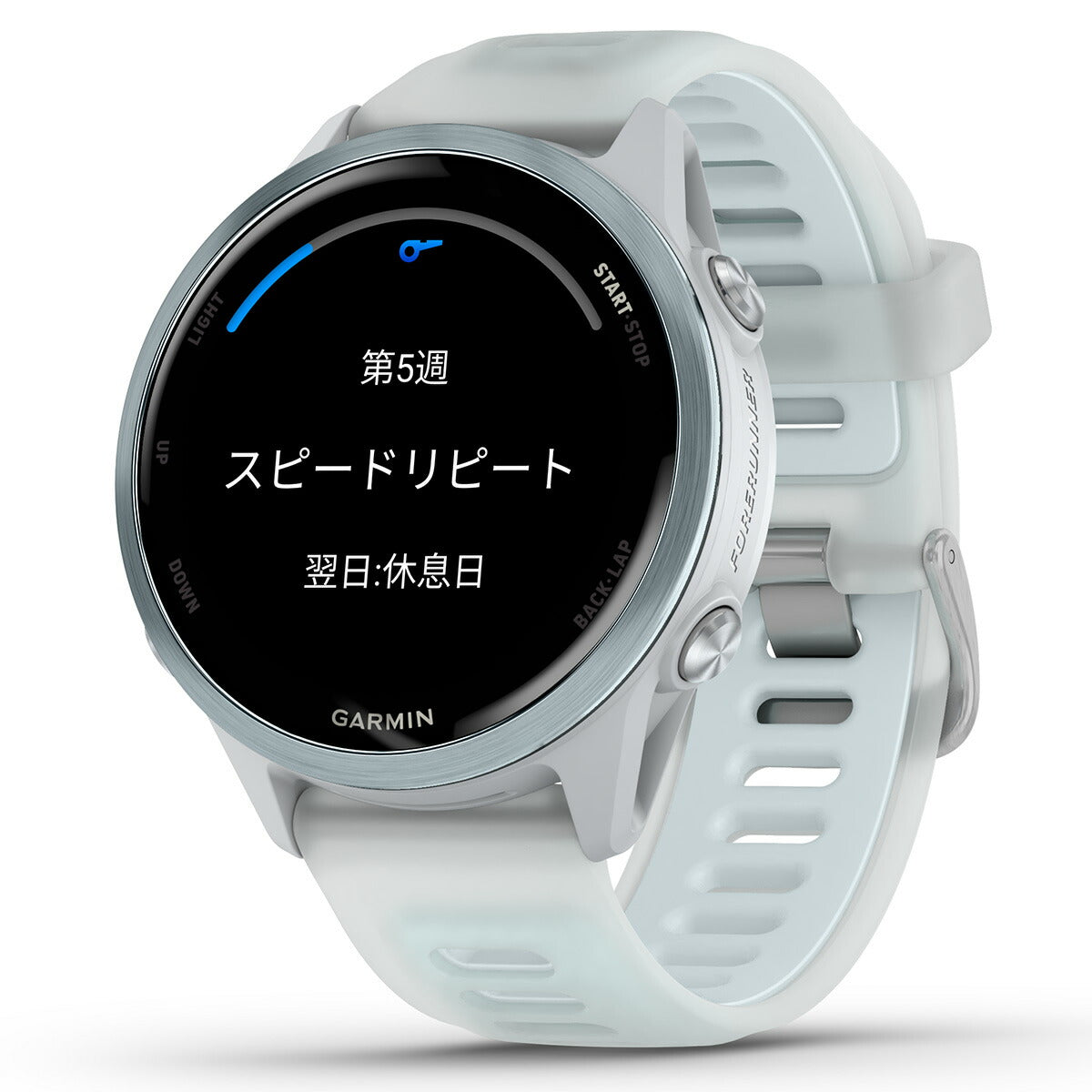 ガーミン GARMIN Forerunner 570 42mm フォアランナー 570 42mm GPS ランニング スマートウォッチ 010-02970-31 腕時計 メンズ レディース White/Cloud【2025 新作】