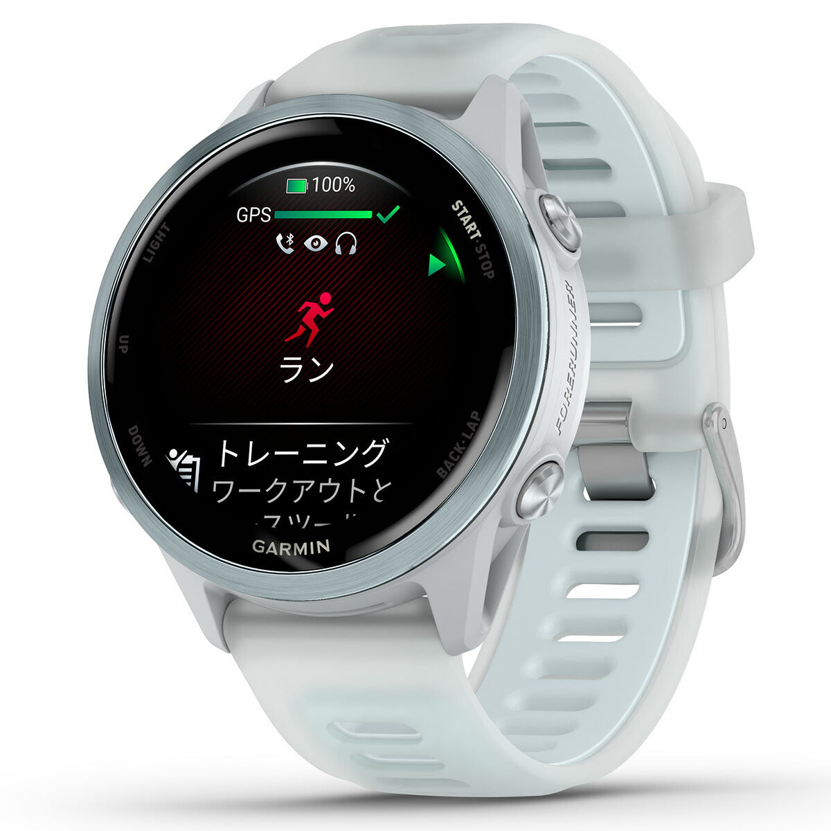 ガーミン GARMIN Forerunner 570 42mm フォアランナー 570 42mm GPS ランニング スマートウォッチ 010-02970-31 腕時計 メンズ レディース White/Cloud【2025 新作】