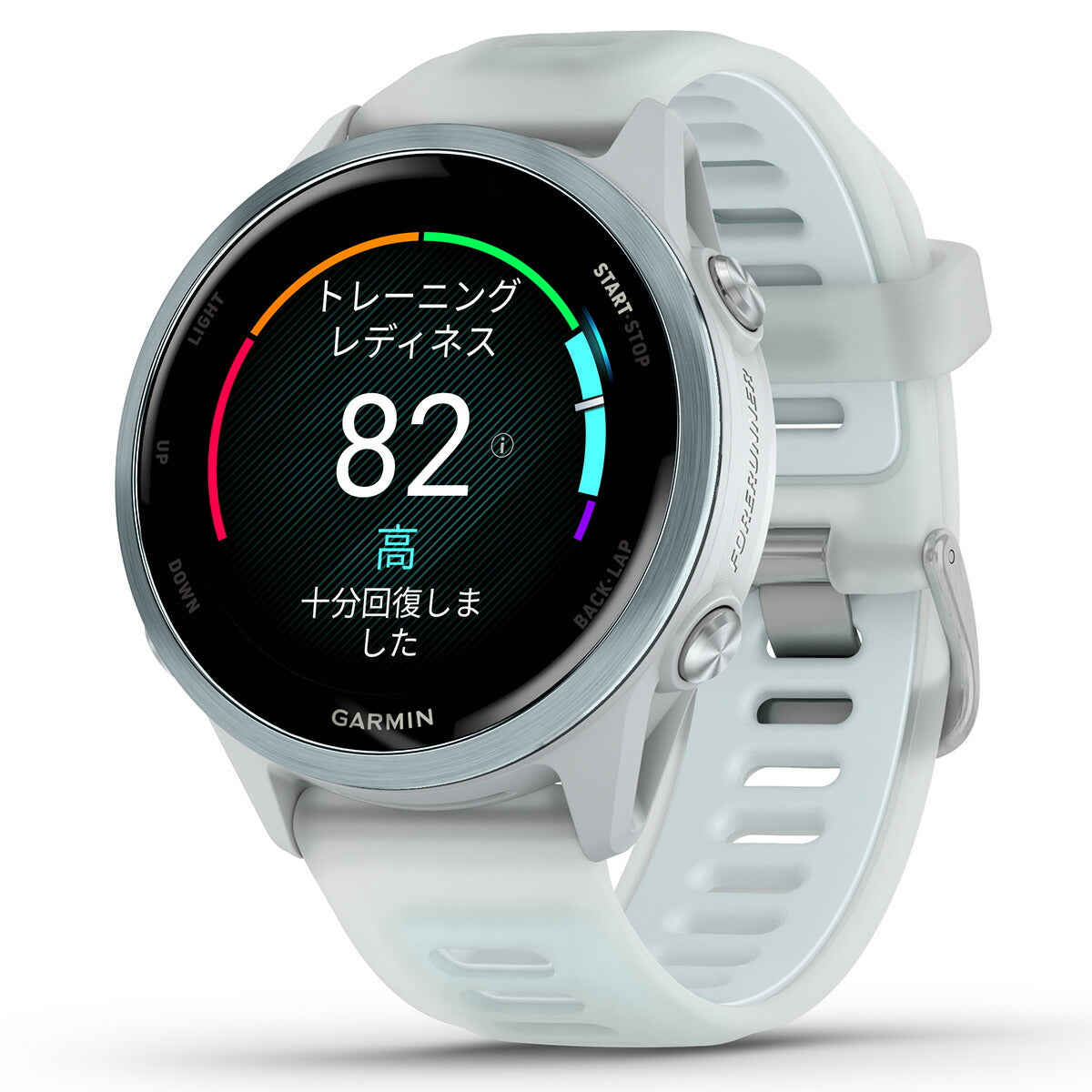 ガーミン GARMIN Forerunner 570 42mm フォアランナー 570 42mm GPS ランニング スマートウォッチ 010-02970-31 腕時計 メンズ レディース White/Cloud【2025 新作】