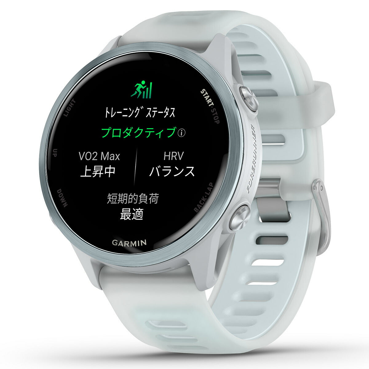 ガーミン GARMIN Forerunner 570 42mm フォアランナー 570 42mm GPS ランニング スマートウォッチ 010-02970-31 腕時計 メンズ レディース White/Cloud【2025 新作】