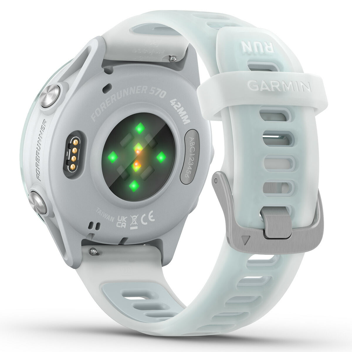 ガーミン GARMIN Forerunner 570 42mm フォアランナー 570 42mm GPS ランニング スマートウォッチ 010-02970-31 腕時計 メンズ レディース White/Cloud【2025 新作】