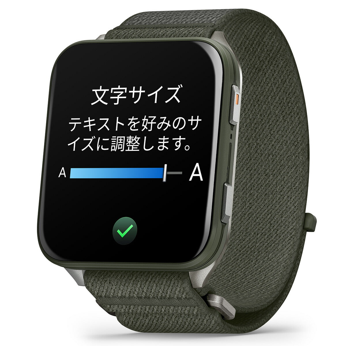 ガーミン GARMIN Venu X1 ヴェニュー エックスワン GPS スマートウォッチ ライフログ 腕時計 メンズ レディース 010-02980-22 Moss【2025 新作】