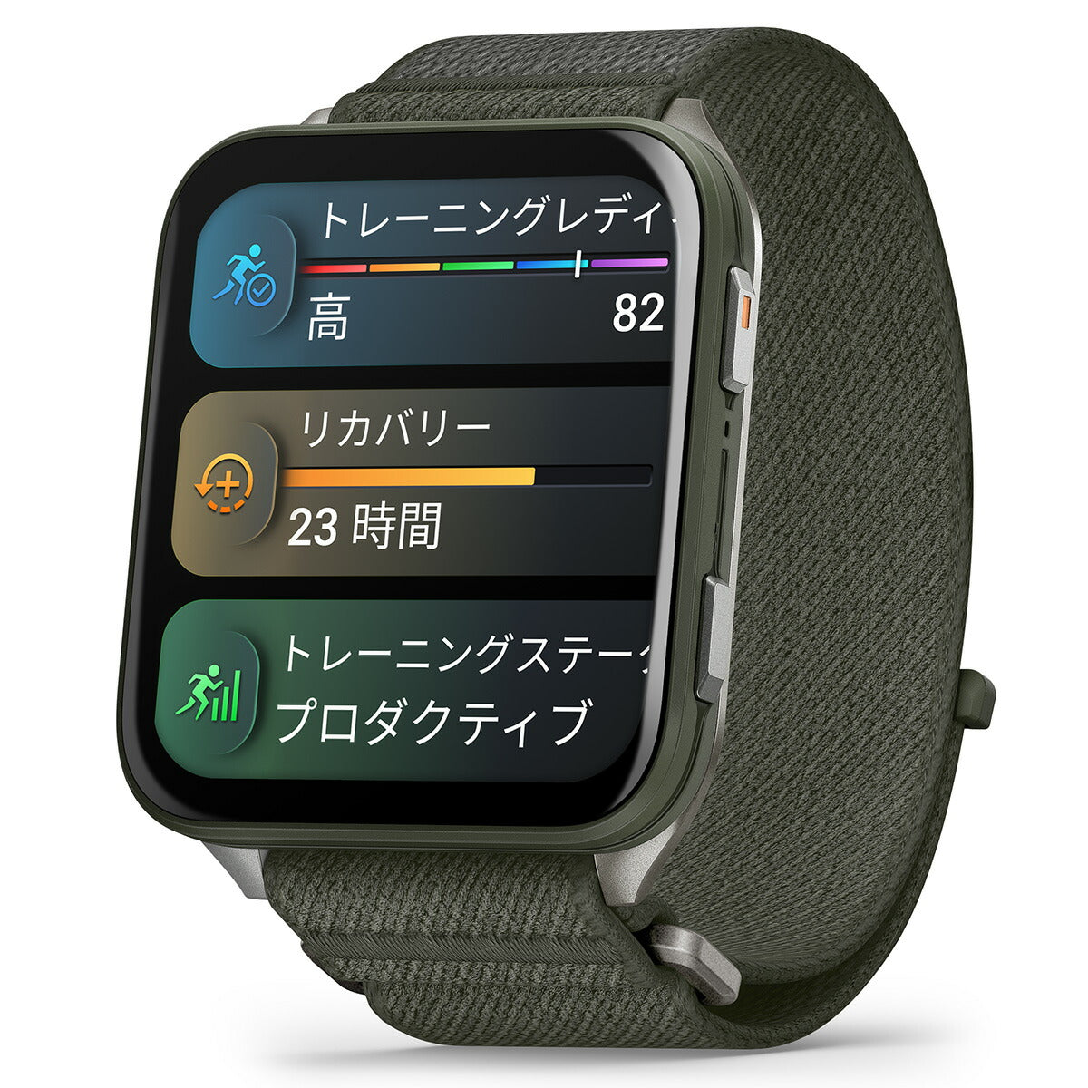 ガーミン GARMIN Venu X1 ヴェニュー エックスワン GPS スマートウォッチ ライフログ 腕時計 メンズ レディース 010-02980-22 Moss【2025 新作】