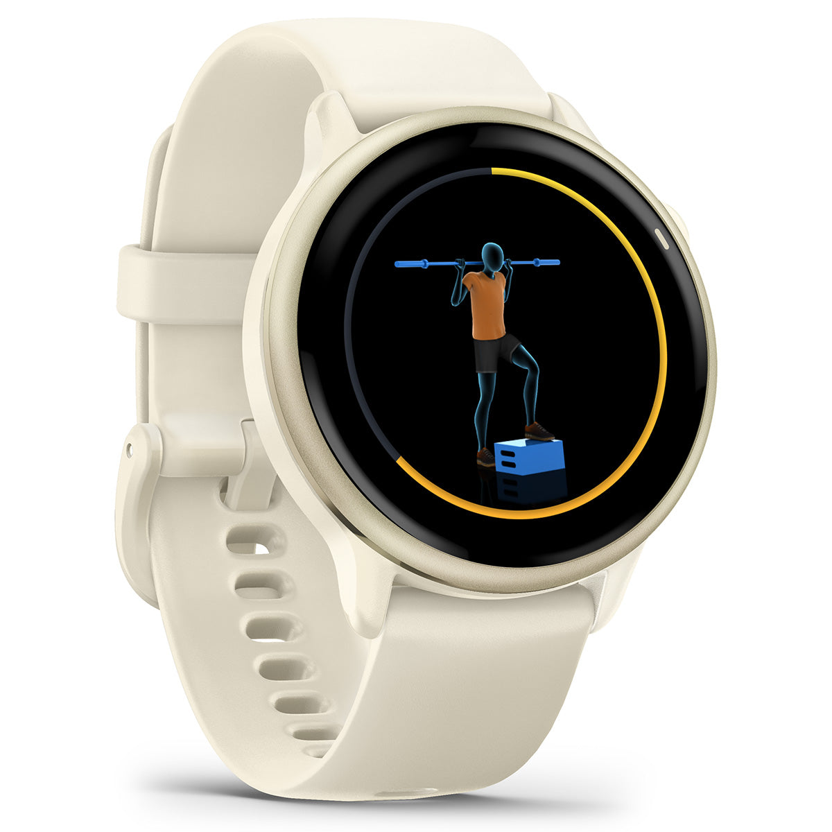 ガーミン GARMIN vivoactive 6 ヴィヴォアクティブ6 GPS スマートウォッチ ライフログ 腕時計 メンズ レディース 010-02985-31 Bone/Lunar Gold【2025 新作】