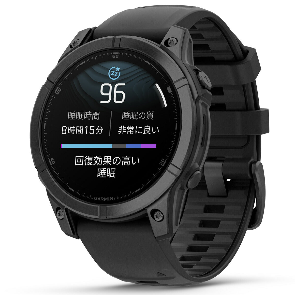 ガーミン GARMIN fenix E 47mm フェニックス イー GPS スマートウォッチ 腕時計 メンズ レディース 010-03025-12 Slate Gray Steel/Black【2024 新作】