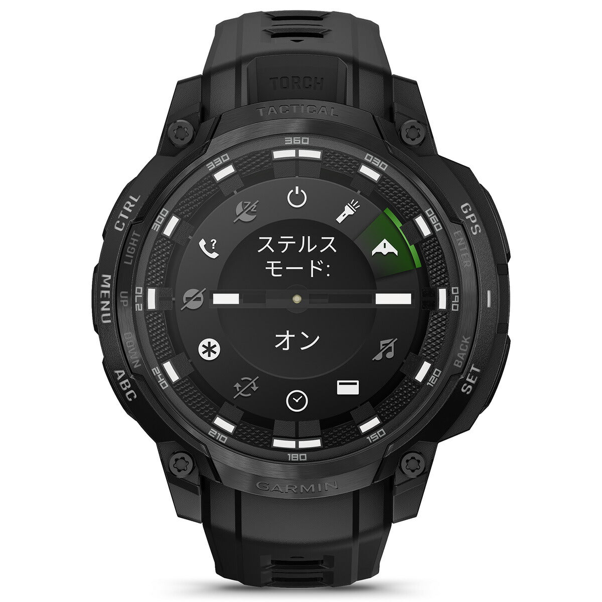 ガーミン GARMIN Instinct Crossover AMOLED Tactical インスティンクト クロスオーバー アモレッド タクティカル GPS スマートウォッチ 腕時計 010-03398-32【2025 新作】