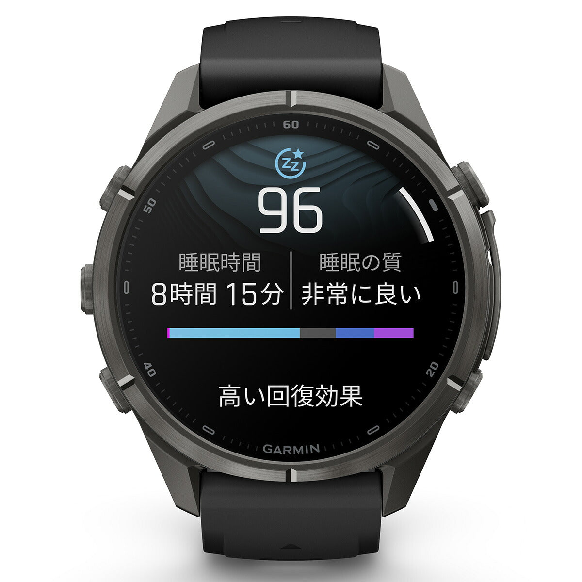 ガーミン GARMIN fenix 9 Pro AMOLED 43mm フェニックス9 プロ アモレッド 43mm GPS スマートウォッチ 010-04335-59 腕時計 DLC Ti / Black【2026 新作】