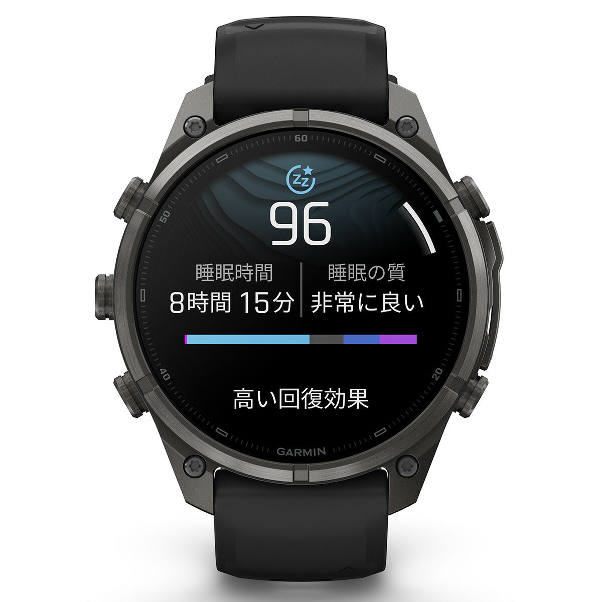 ガーミン GARMIN fenix 9 Pro AMOLED 47mm フェニックス9 プロ アモレッド 47mm GPS スマートウォッチ 010-04336-69 腕時計 DLC Ti / Black【2026 新作】
