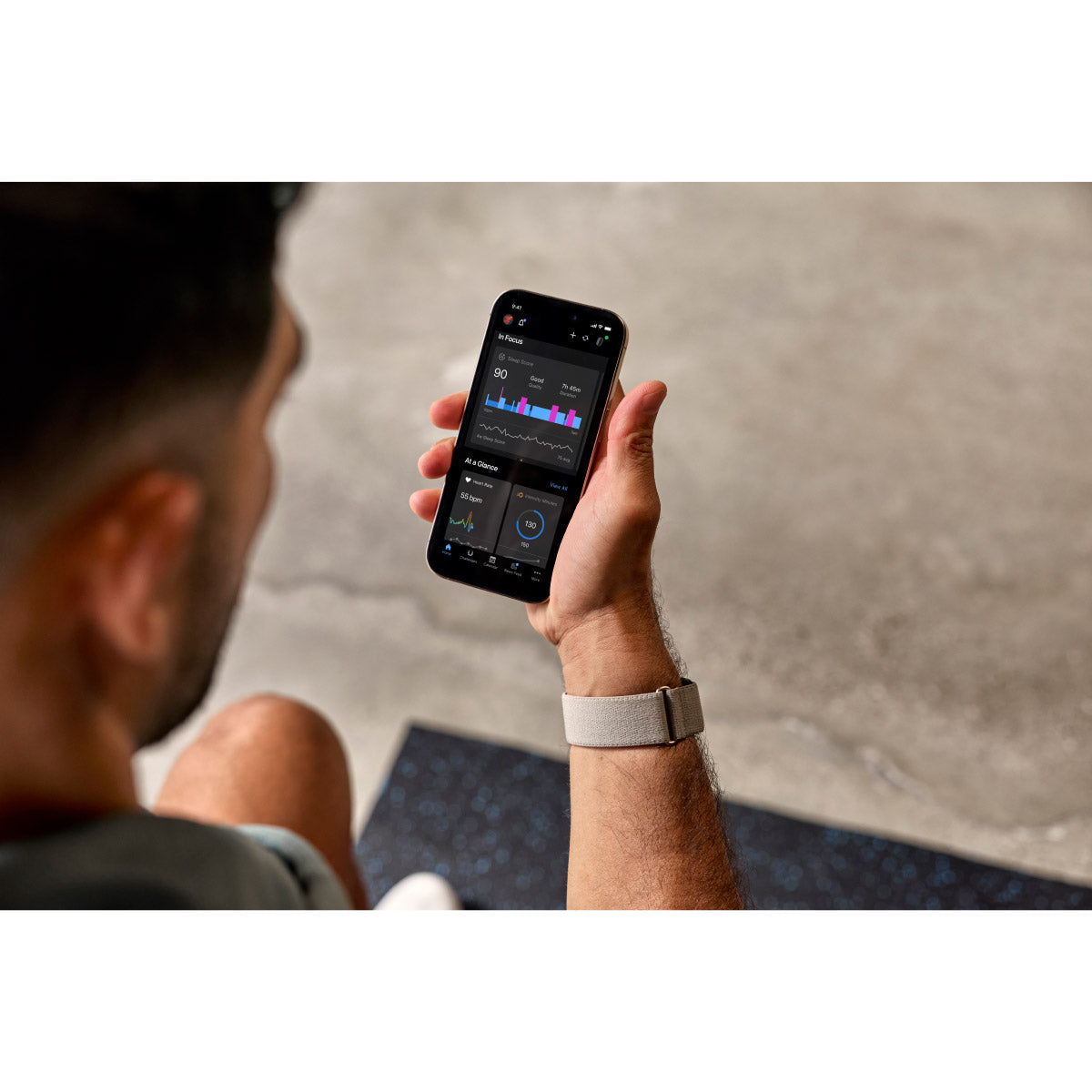 ガーミン GARMIN CIRQA Smart Band S-M サーカ スマートバンド バンド型ヘルス＆フィットネストラッカー 010-04675-31 French Gray【2026 新作】