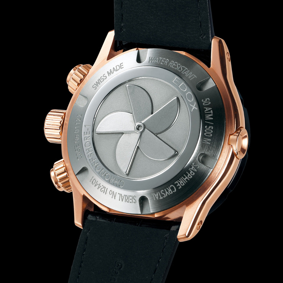 エドックス EDOX クロノオフショア1 クロノグラフ オートマティック 腕時計 メンズ 自動巻き 01122-37R-NBR8 CHRONOFFSHORE-1【60回分割手数料無料！】