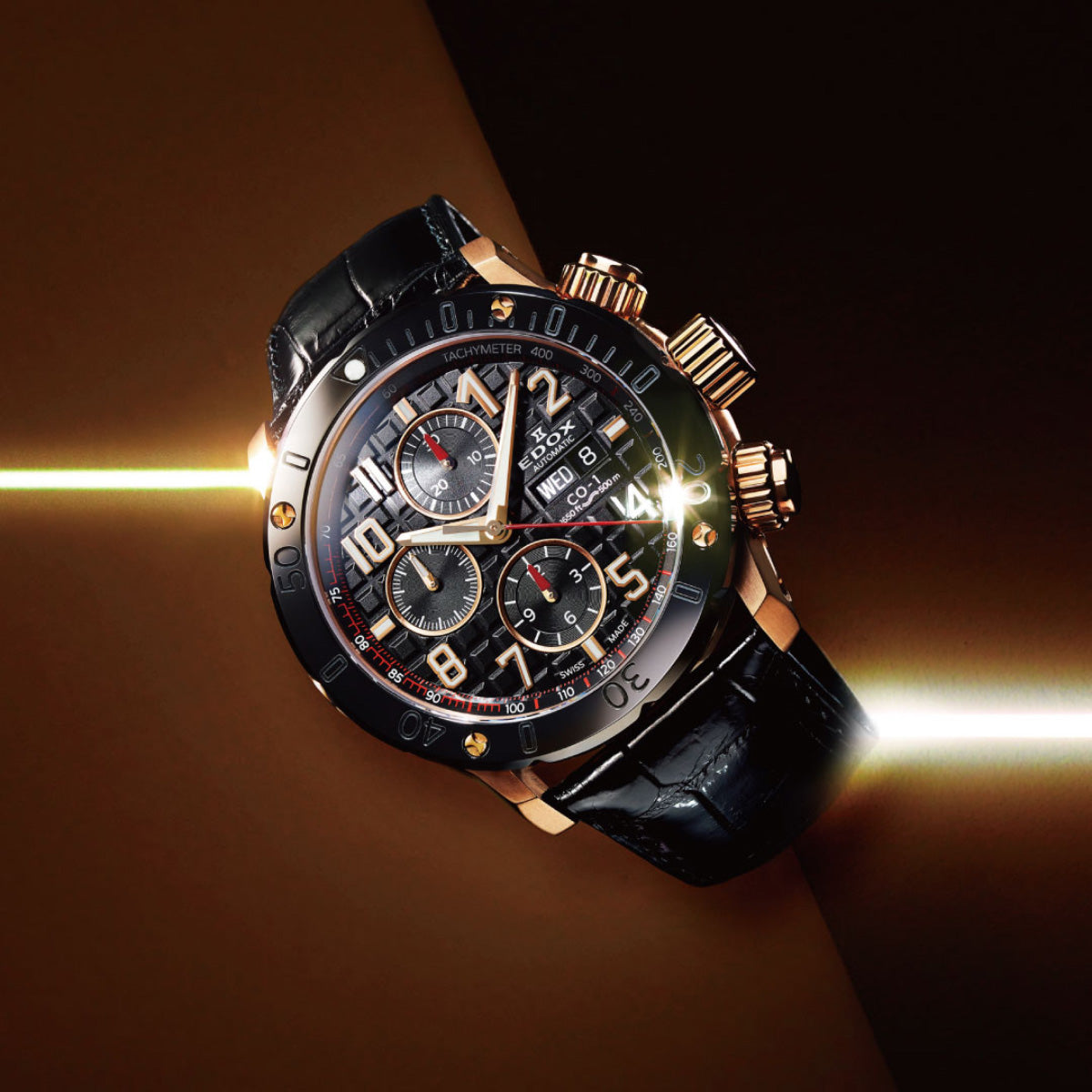エドックス EDOX クロノオフショア1 クロノグラフ オートマティック 腕時計 メンズ 自動巻き 01122-37R-NBR8 CHRONOFFSHORE-1【60回分割手数料無料！】