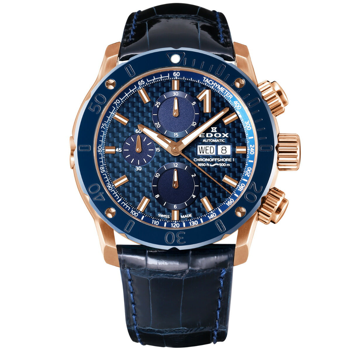 エドックス EDOX クロノオフショア1 クロノグラフ オートマティック 腕時計 メンズ 自動巻き 01122-37RBU3-BUIR3-L CHRONOFFSHORE-1【60回分割手数料無料！】