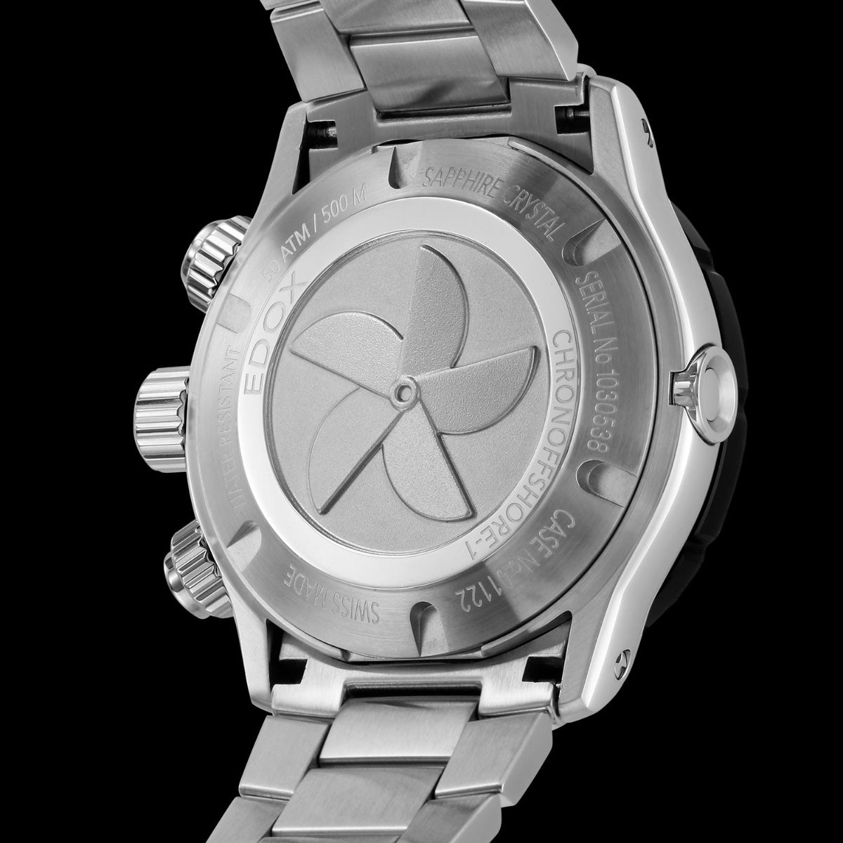 エドックス EDOX クロノオフショア1 クロノグラフ オートマティック 腕時計 メンズ 自動巻き 01122-3M-NIBU6 CHRONOFFSHORE-1【60回分割手数料無料！】