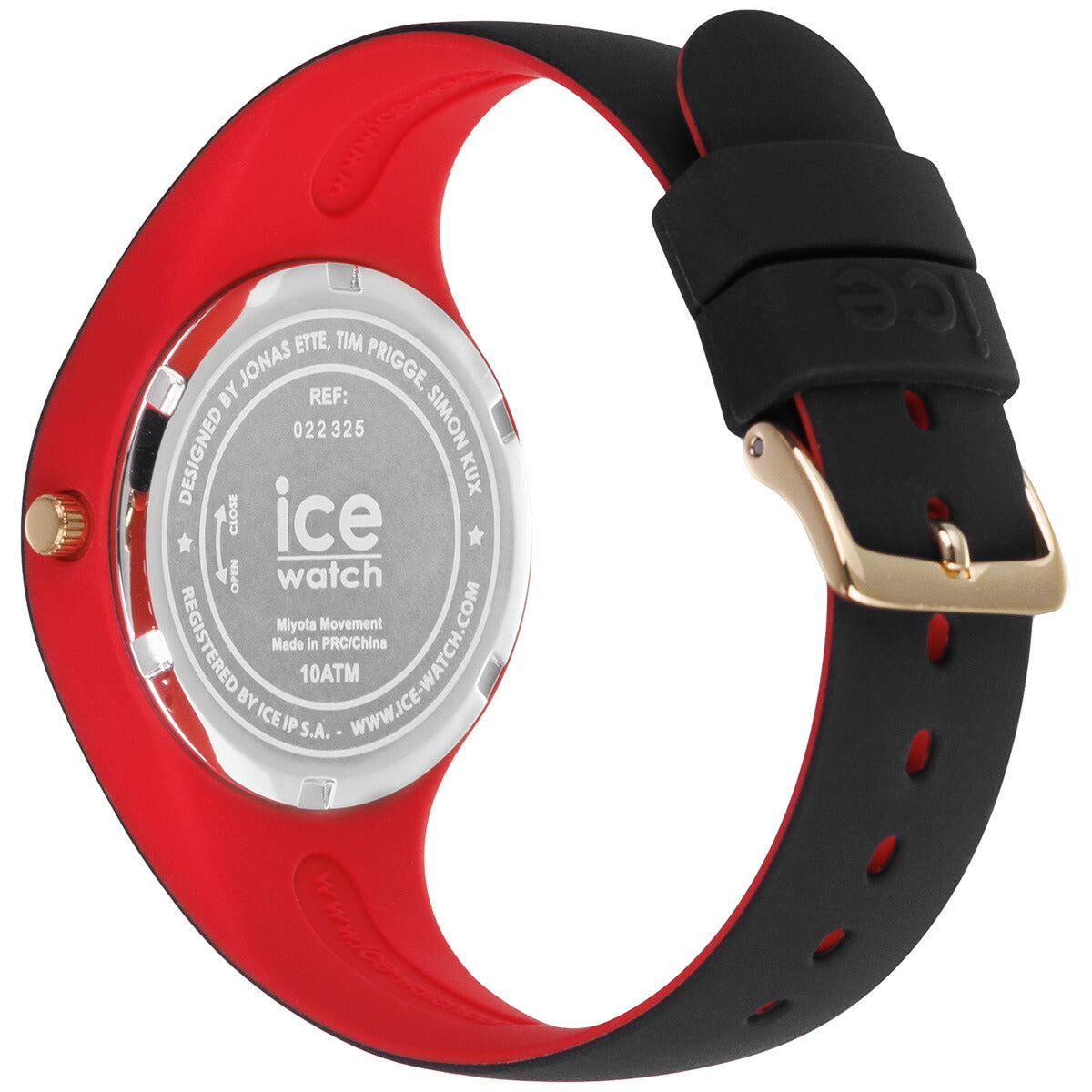 アイスウォッチ ICE-WATCH 腕時計 レディース アイスルル ICE loulou ブラックゴールドグリッター スモール 022325