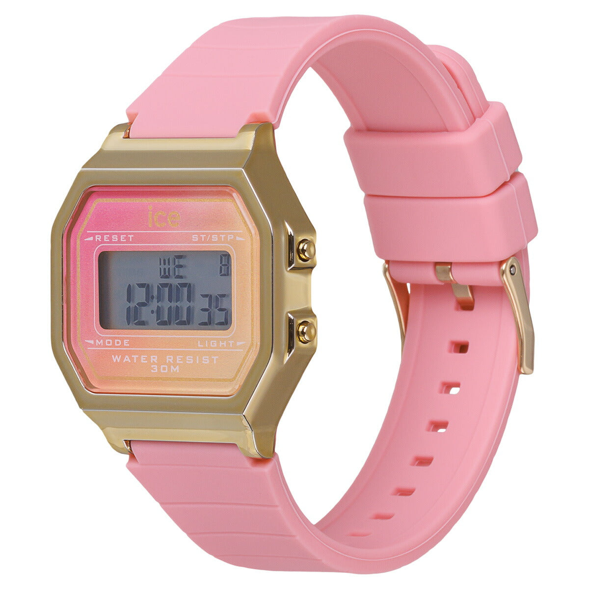 アイスウォッチ ICE-WATCH 腕時計 レディース アイスデジット レトロ サンセット ICE digit retro sunset コーラルドリームスケープ 022715【2024 新作】