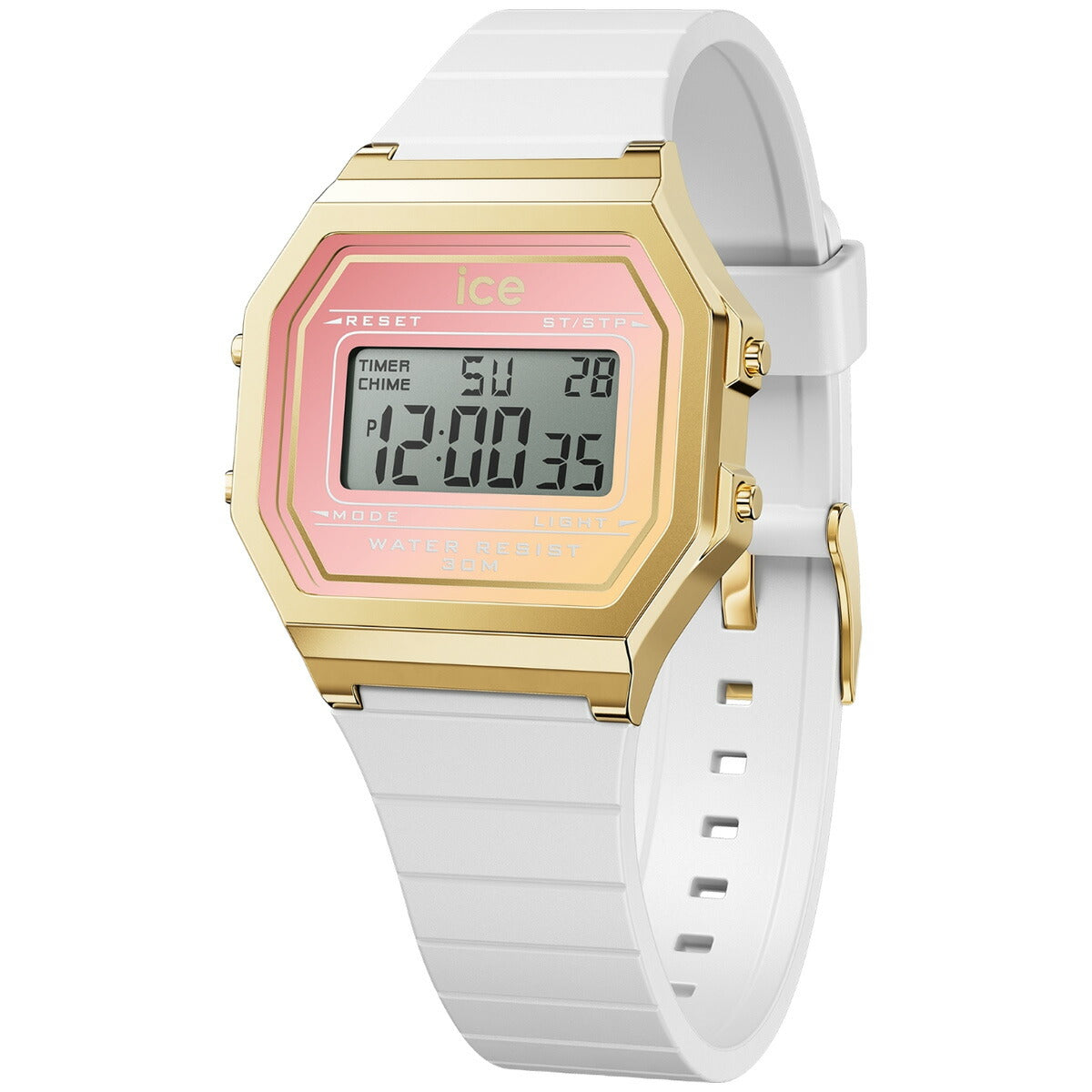 アイスウォッチ ICE-WATCH 腕時計 レディース アイスデジット レトロ サンセット ICE digit retro sunset ホワイトドリームスケープ 022716【2024 新作】